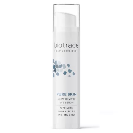Ser iluminator pentru conturul ochilor Pure Skin, 15 ml, Biotrade