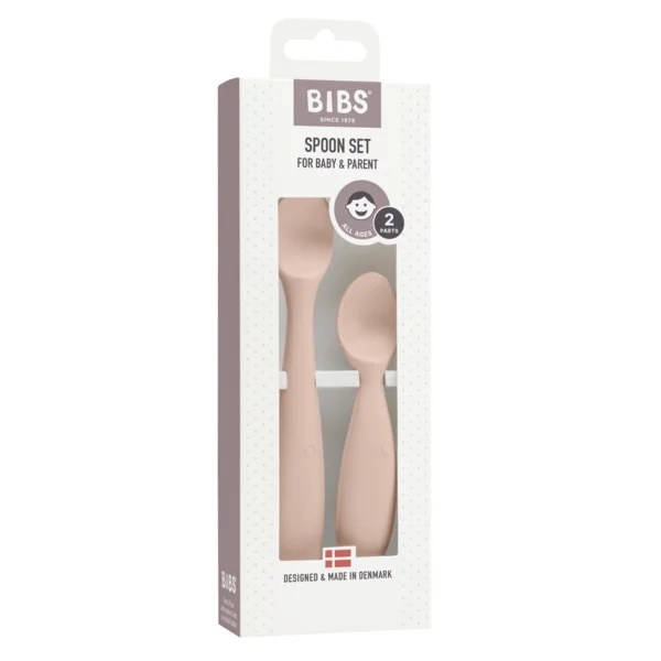 Set 2 lingurite, Blush, Bibs