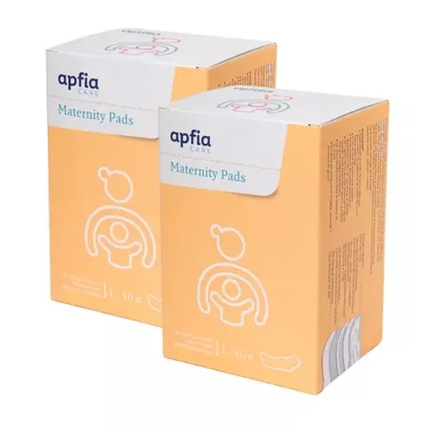 Tampoane postnatale L, 2 x 10 bucati, Apfia Care