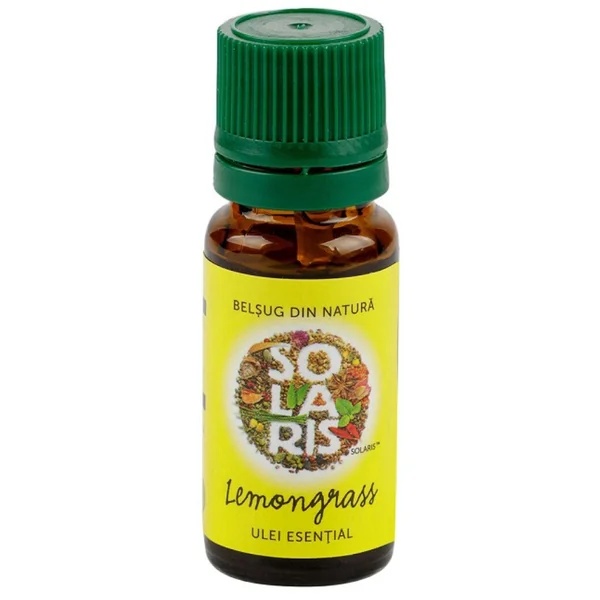 Ulei esential Lemongrass, 10ml, Solaris