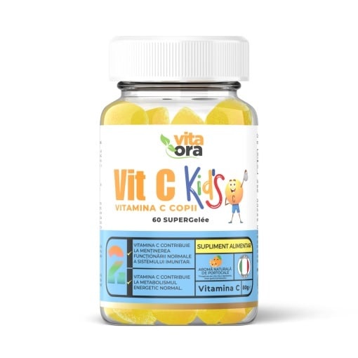 Vitamina C Kids, 60 jeleuri, VitaOra