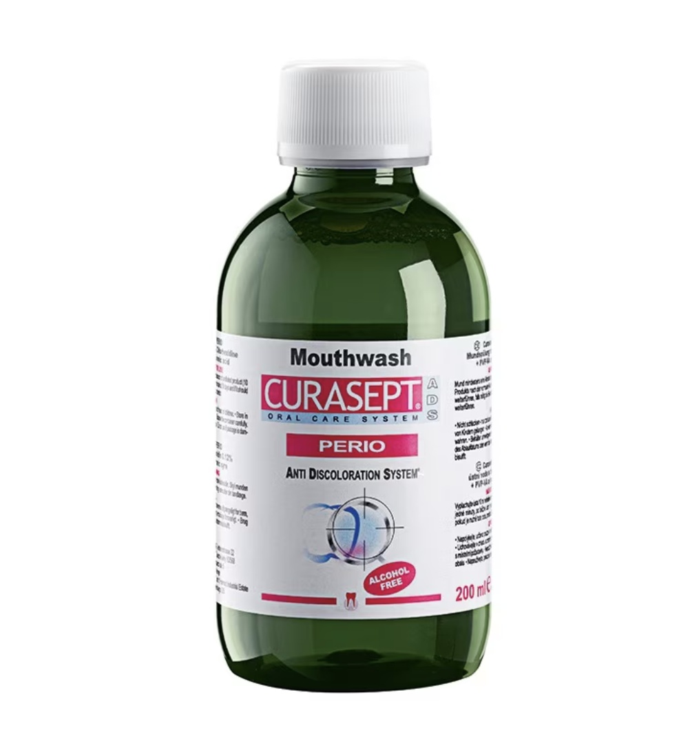 Apa de gura Perio clorhexidina 0.12%, 200ml, Curasept