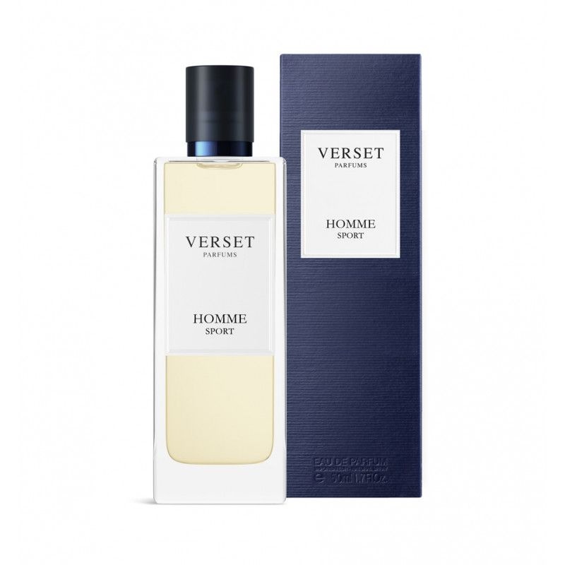 Apa de parfum barbati Homme Sport 50 ml, Verset