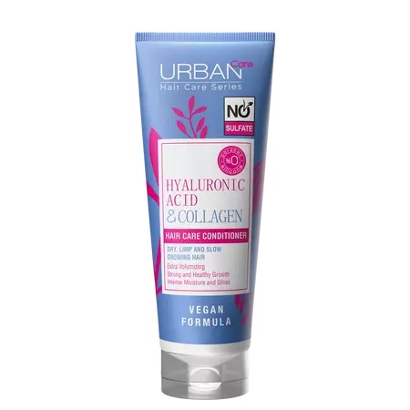 Balsam fara sulfati cu acid hyaluronic si colagen, 250 ml, Urban Care
