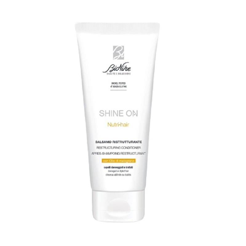 Balsam restructurant pentru par vopsit Shine On Nutri Hair, 200ml, BioNike