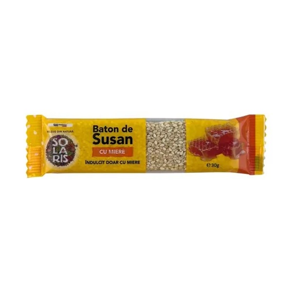 Baton de susan cu miere, 30g, Solaris