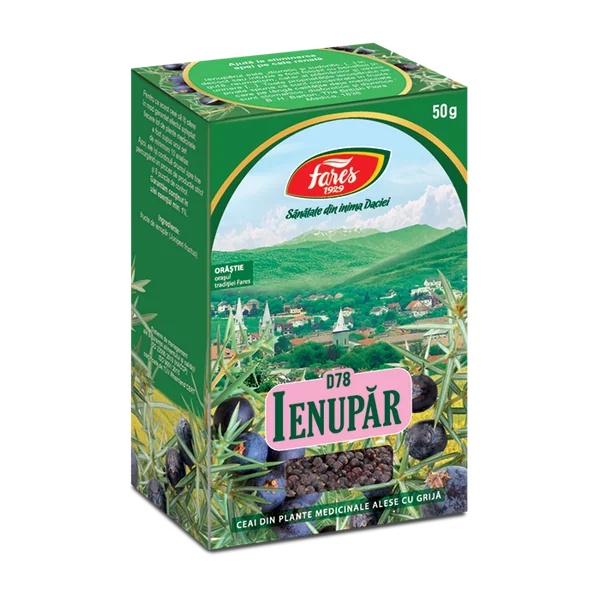 Ceai din fructe de ienupăr D78, 50 g, Fares