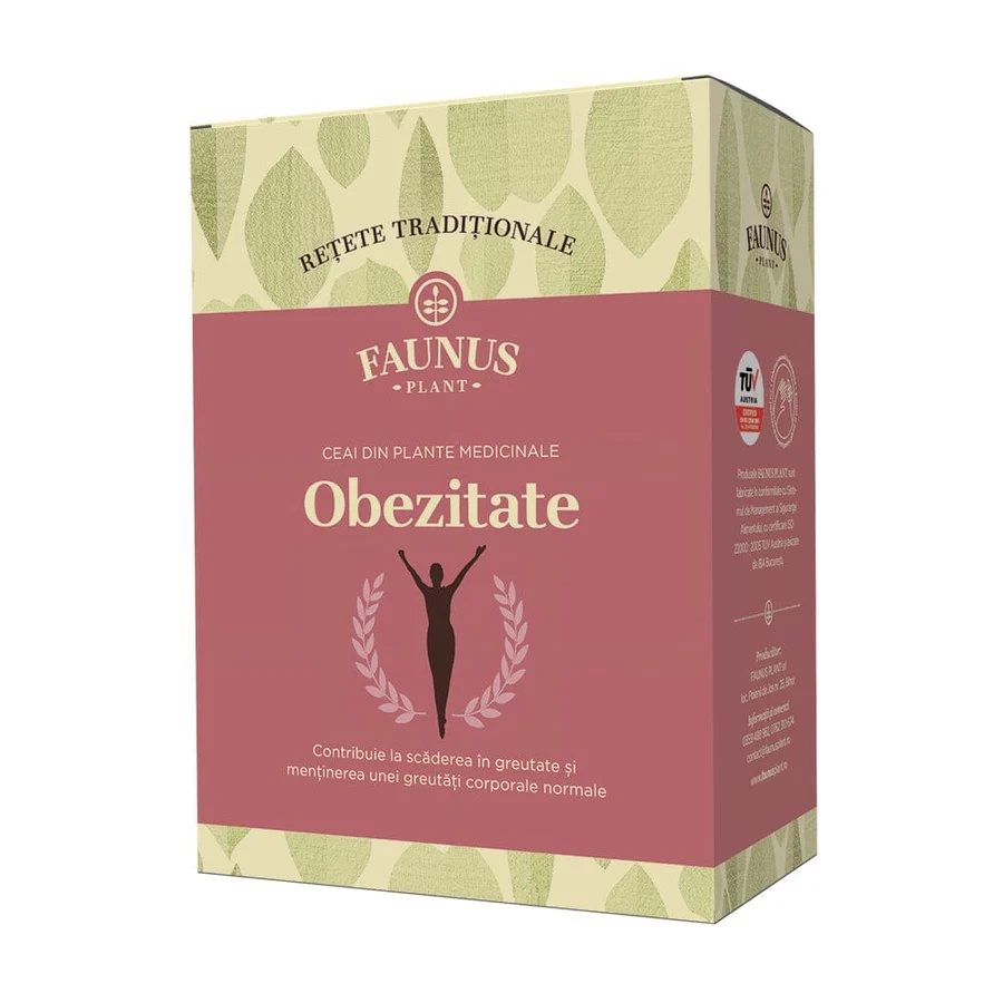 Ceai Obezitate, 180 g, Faunus Plant