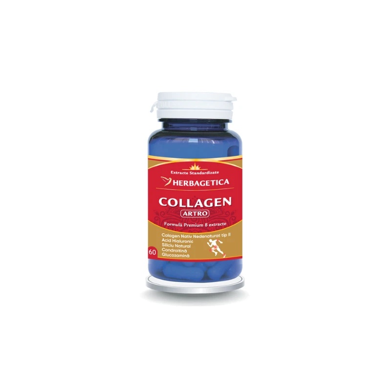 Collagen Artro, 60 capsule, Herbagetica