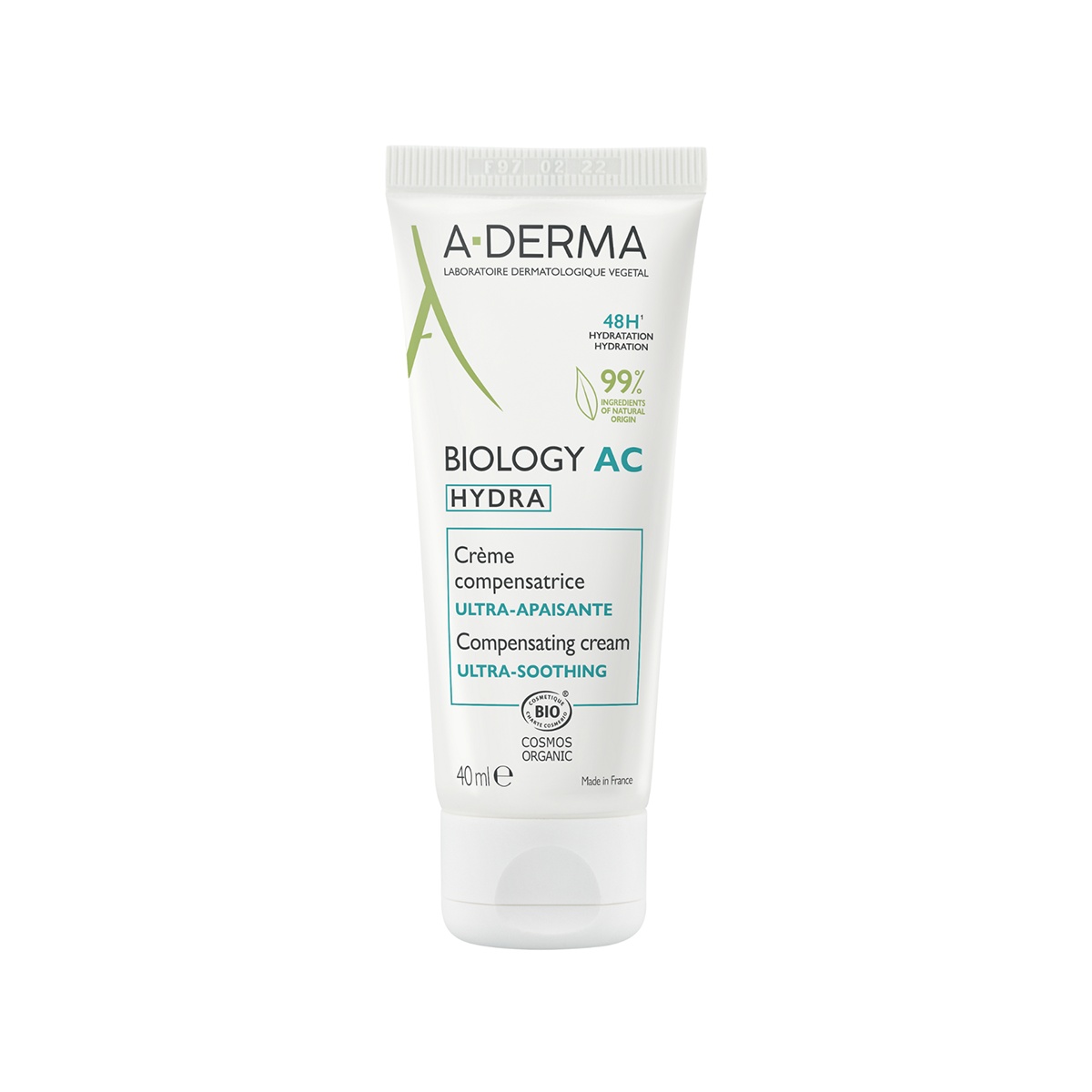 Crema compensatoare ultra calmanta Biology AC Hydra, 40ml, A-Derma