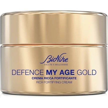 Crema grasa fortifianta Defence My Age Gold, 50ml, Bionike