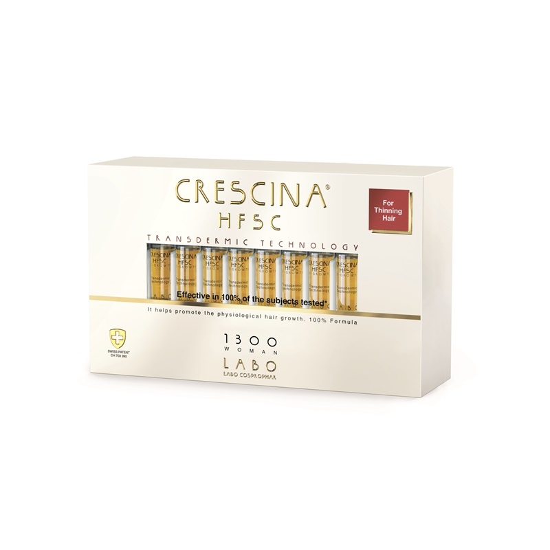 Crescina Transdermic Re-Growth HFSC 1300 Woman, 20 fiole, Labo
