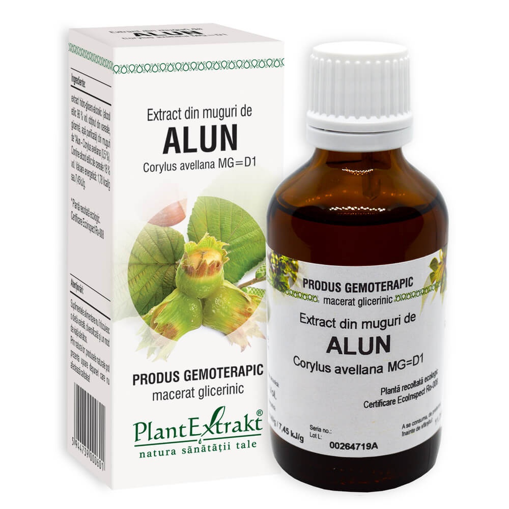Extract din muguri de alun, 50ml, PlantExtrakt