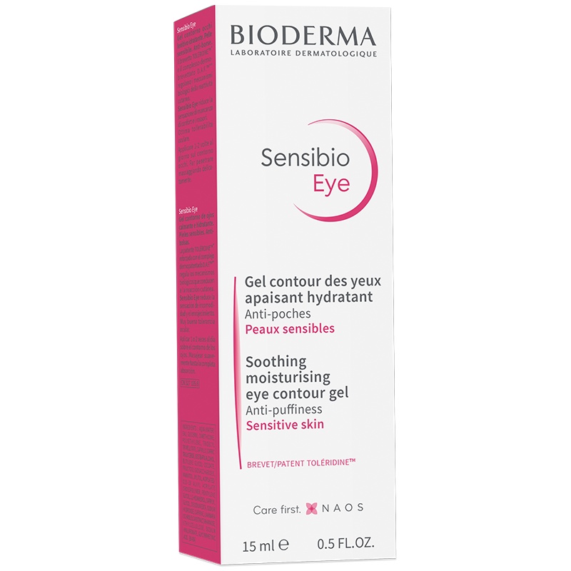 Gel contur ochi Sensibio, 15ml, Bioderma