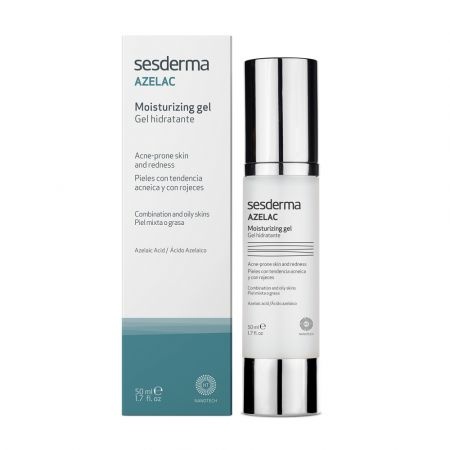 Gel hidratant pentru ten mixt si gras Azelac, 50ml, Sesderma