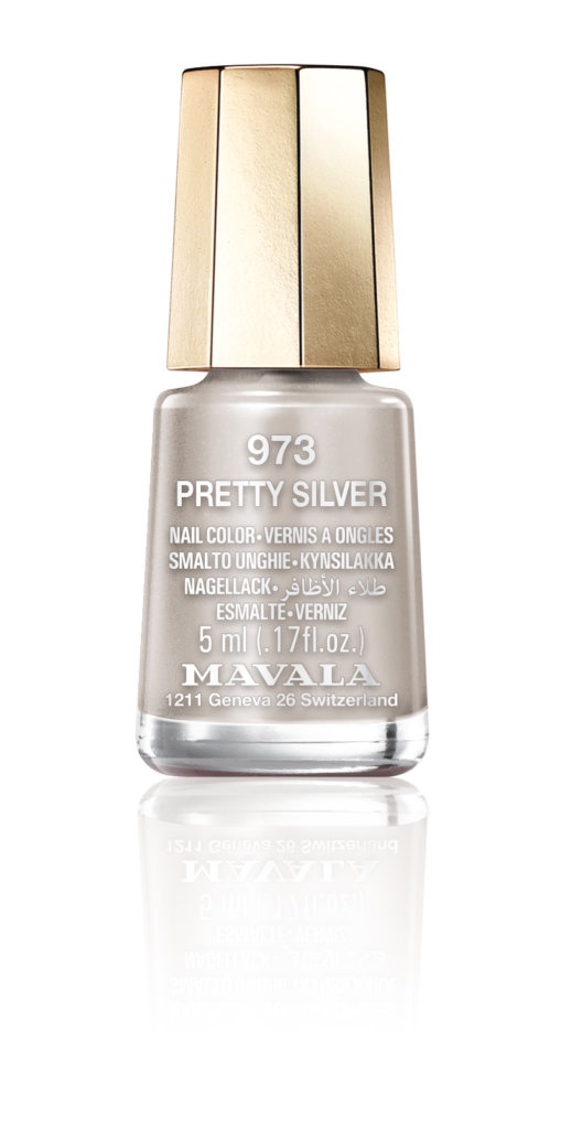 Lac de unghii Pretty Silver, 5 ml, Mavala
