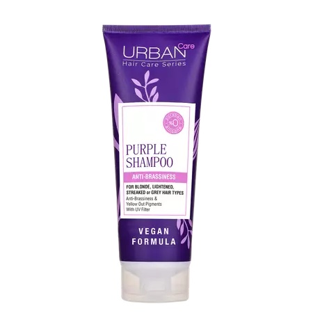 Sampon mov fara sulfati pentru parul blond Purple, 250 ml, Urban Care
