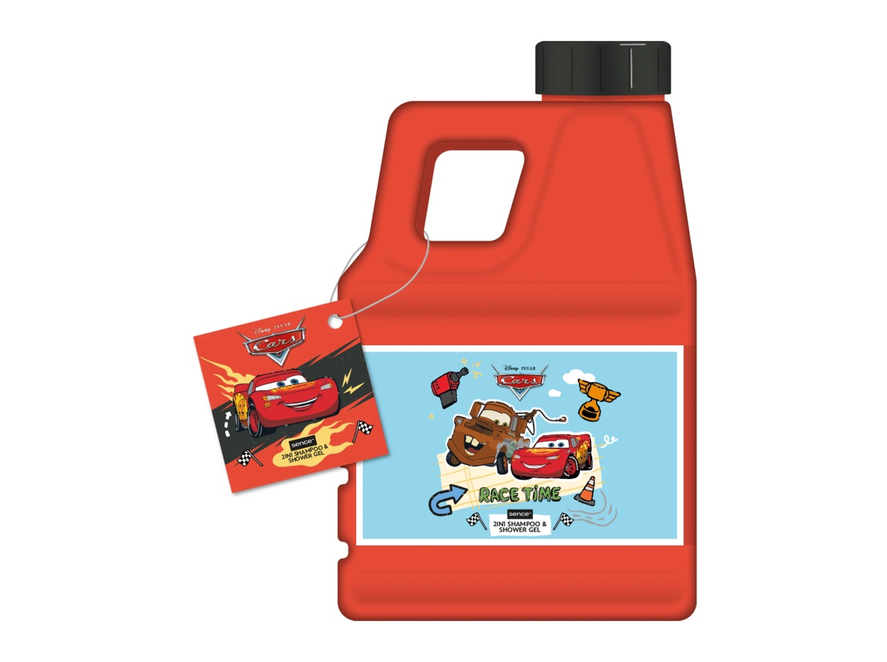 Sampon si gel de dus, Cars, 510 ml, Disney