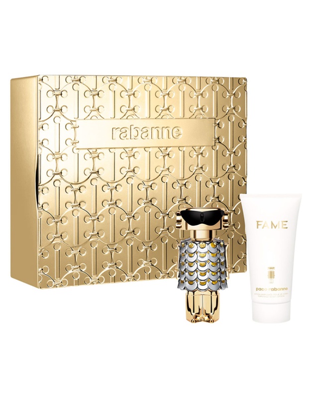 Set Cadou Paco Rabanne Fame Apa de parfum 50 ml + lotiune de corp 75 ml, Rabanne
