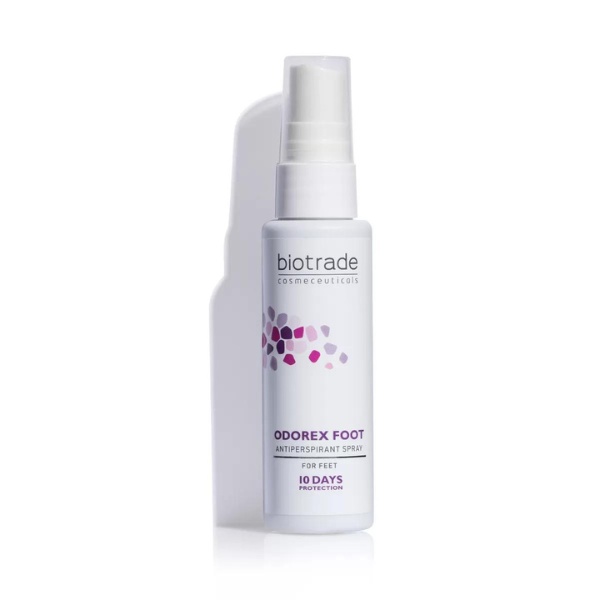 Spray antiperspirant pentru picioare Odorex, 40ml, Biotrade