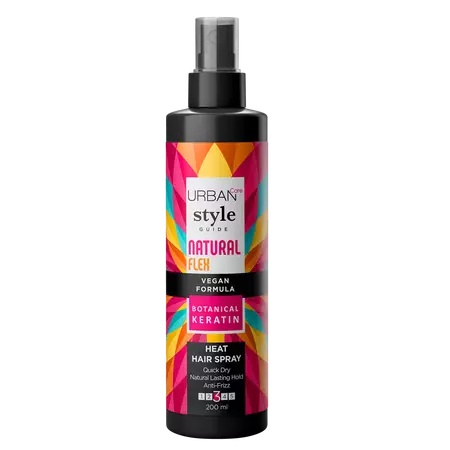 Spray fixativ Natural Flex Style, 200 ml, Urban Care