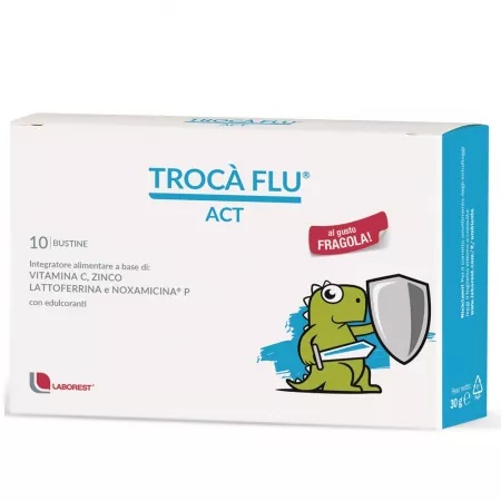 Troca Flu Act, 10 plicuri, Laborest Italia