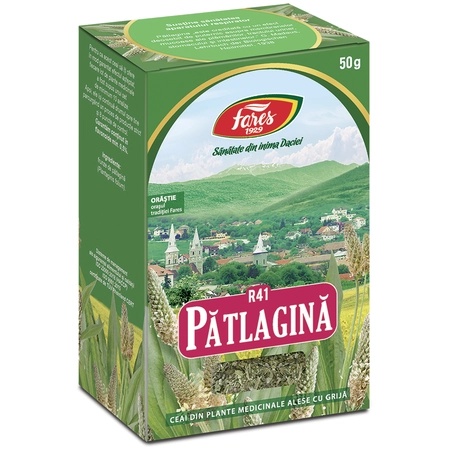 Ceai patlagina, 50g, Fares
