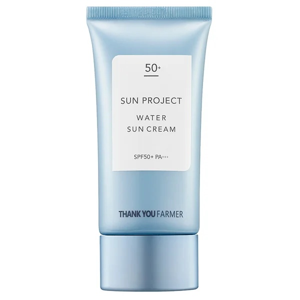 Crema cu factor de protectie SPF50+ Sun Project Water, 50ml, Thank You Farmer