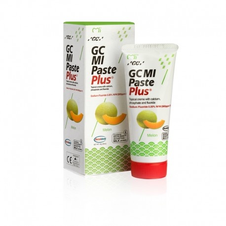 Crema dentara topica pe baza de apa cu aroma de pepene galben Mi Paste Plus, 40 g, GC