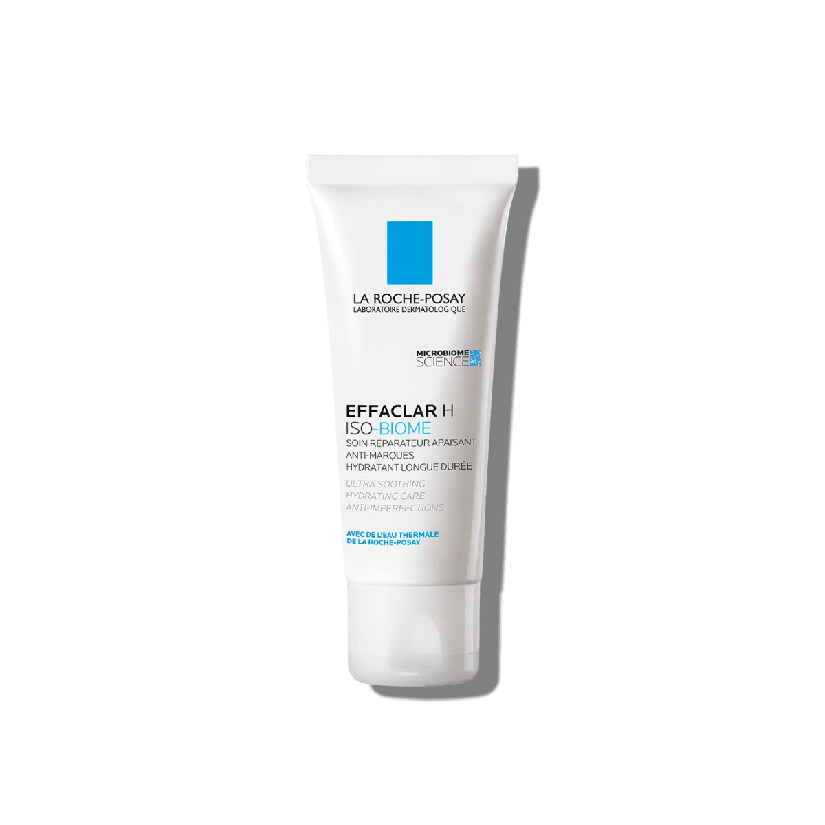 Crema hidratanta si calmanta pentru pielea grasa fragilizata Effaclar H Iso-Biome, 40ml, La Roche-Posay