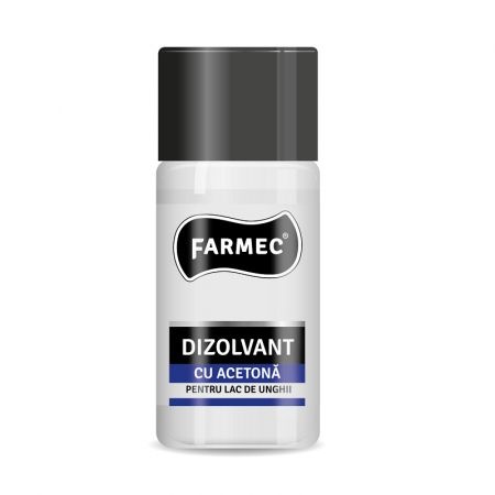 Farmec dizolvant cu acetona pentru lac de unghii x50 ml