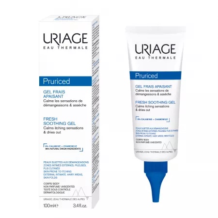 Gel calmant pentru piele sensibilă Pruriced, 100 ml, Uriage