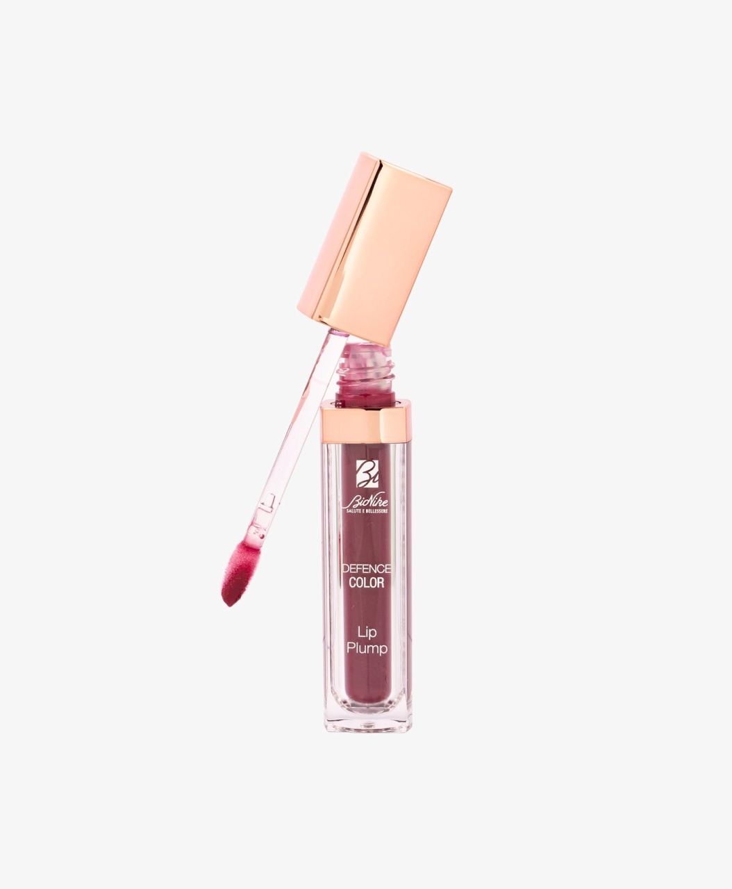 Lip gloss cu efect de umplere Defence Color, 005 Mure, 6 ml, Bionike