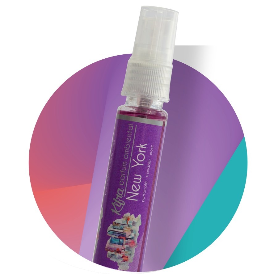 Mini parfum de cameră New York, 25 ml, Kifra