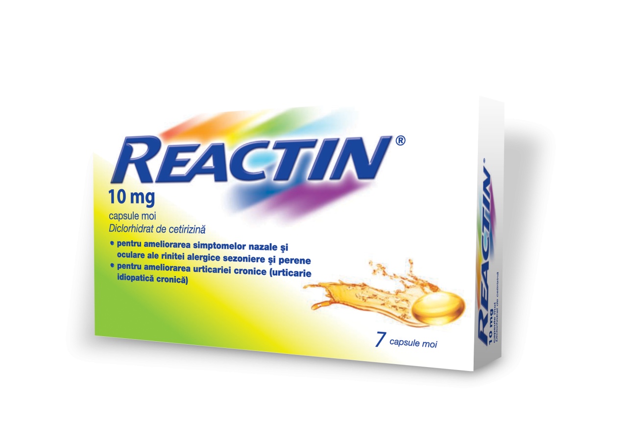 Reactin 10 mg, 7 capsule, Kenvue