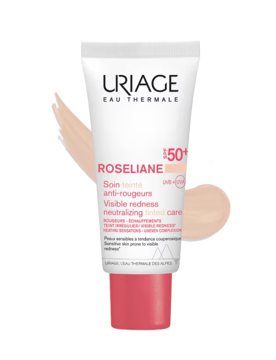 Roseliane CC crema anti-roseata SPF50+, 40 ml, Uriage