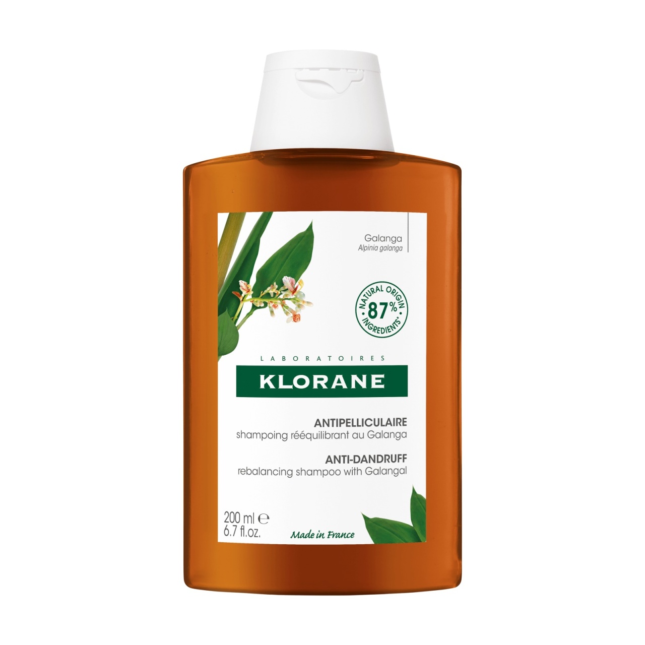 Sampon antimatreata cu Galangal, 200ml, Klorane