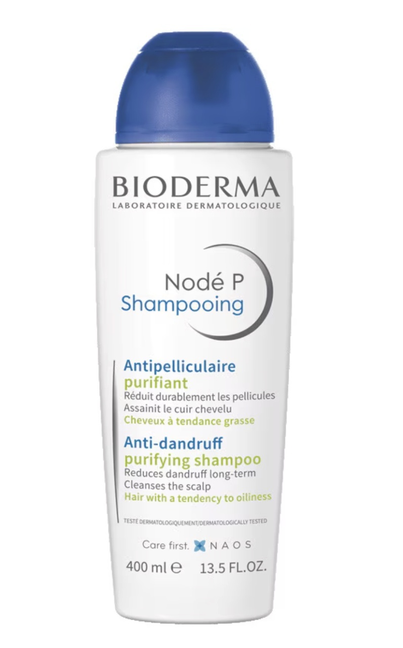 Sampon purificator pentru par gras cu matreata Node P, 400 ml, Bioderma