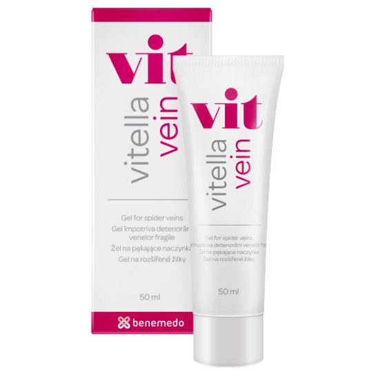 Vitella Vein cremă pentru îngrijirea picioarelor și vaselor vizibile, 50 ml, Benemedo