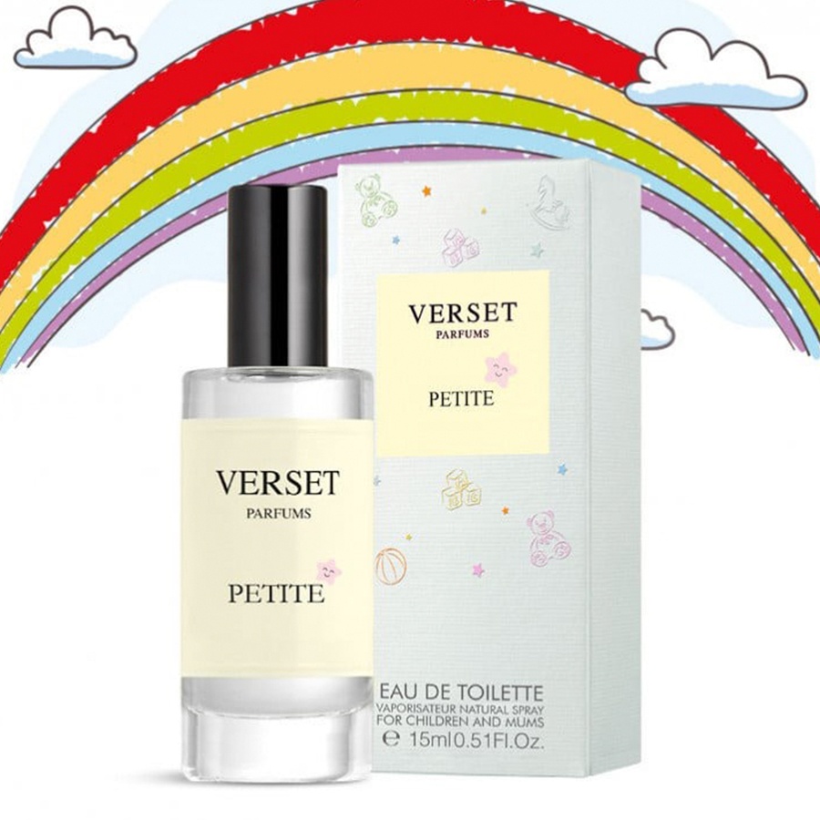 Apa de parfum naturala pentru copii PETITE, 15 ml, Verset
