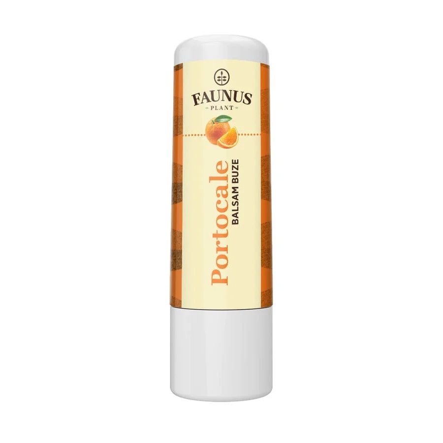 Balsam de buze cu Ulei esențial de portocale, 5 ml, Faunus Plant