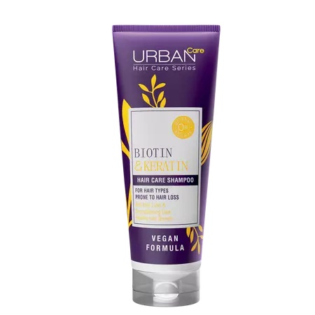 Balsam fara sulfati cu Biotina si Keratina, 250 ml, Urban Care