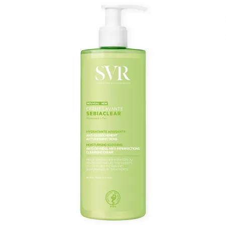 Crema de curatare hidratanta Sebiaclear, 400ml, SVR