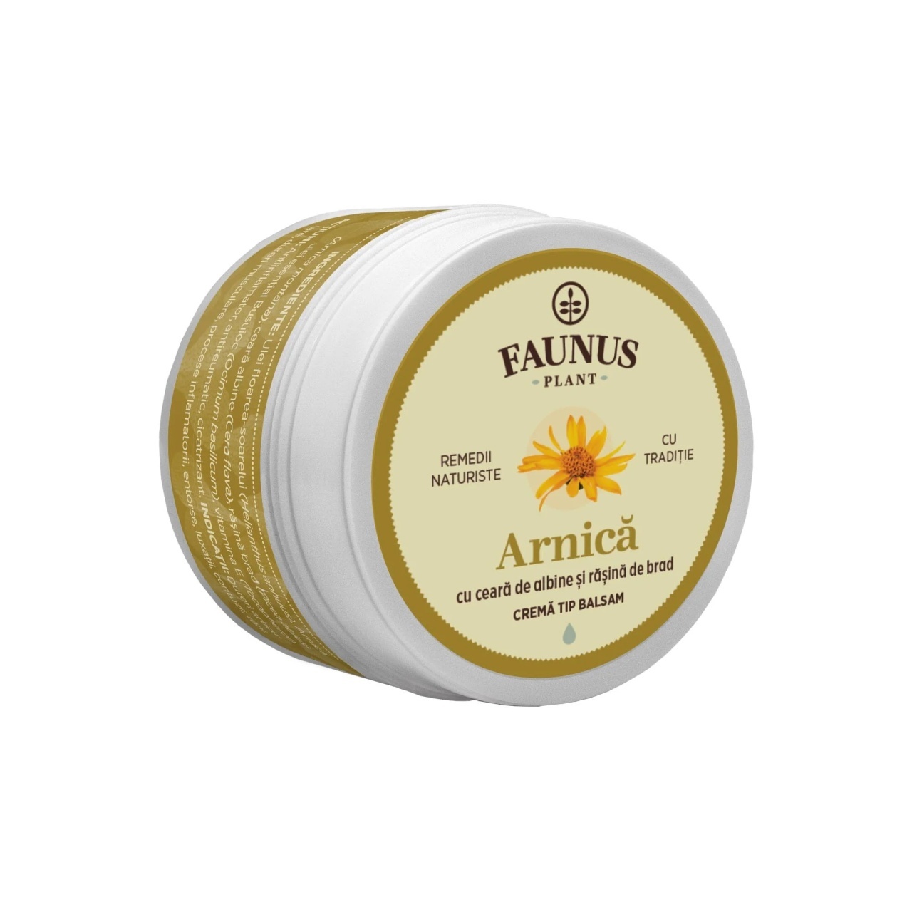 Cremă tip balsam Arnica, 50 ml, Faunus Plant