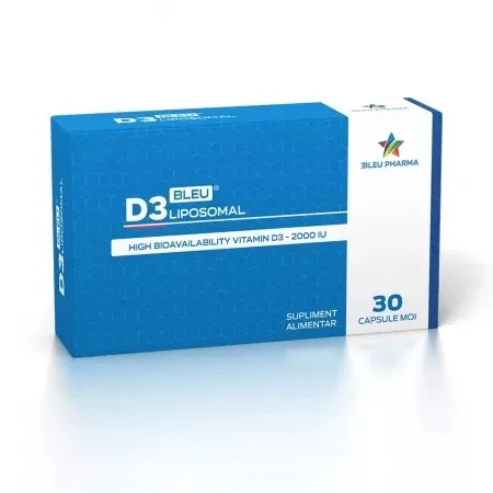 D3Bleu Liposomal, 30 capsule, Bleu Pharma