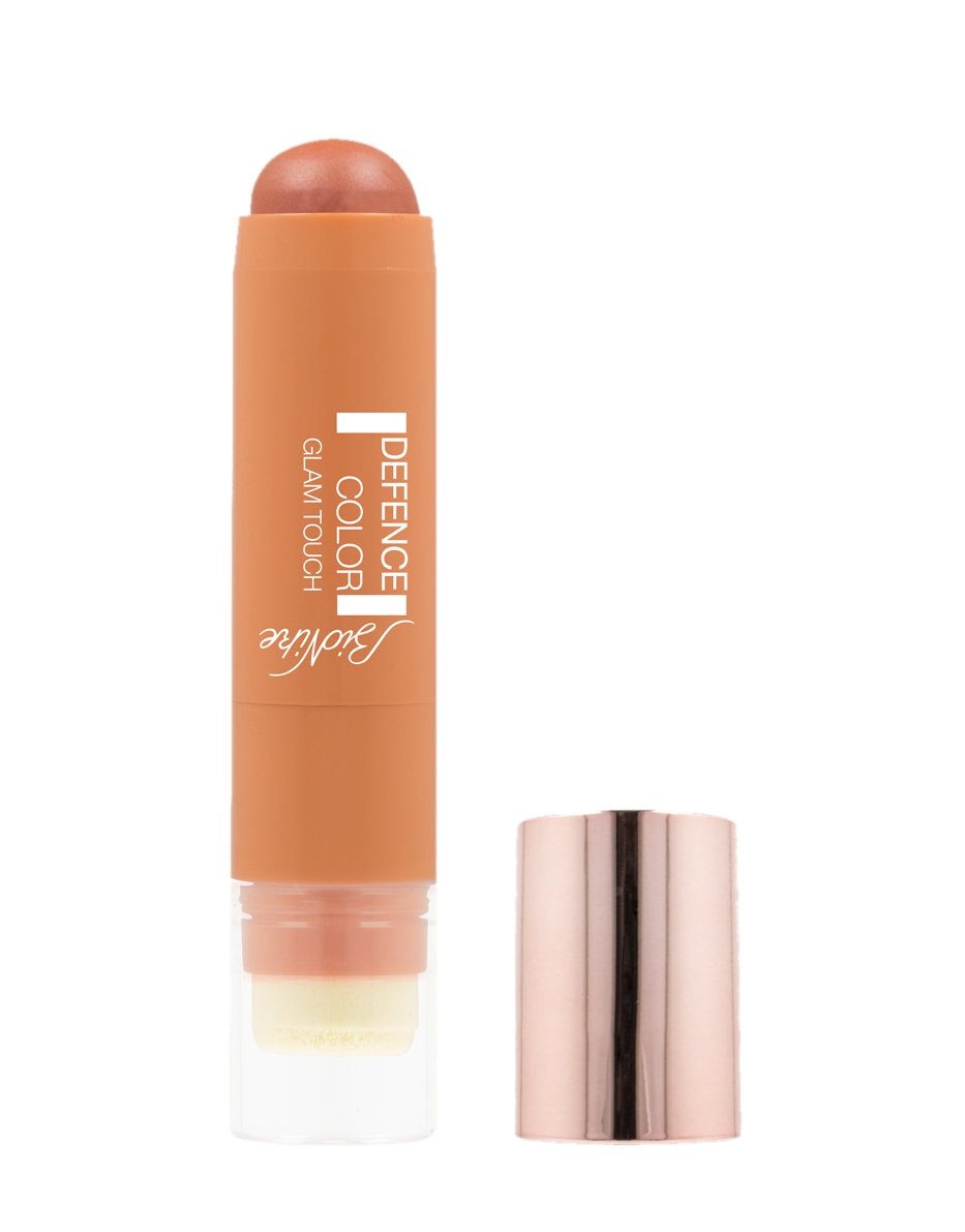 Fard de obraz cremos Glam Touch Defence Color, Peche 101, Bionike