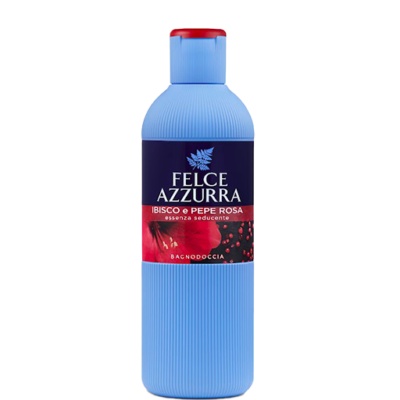 Gel de duș Hibiscus & Pink Pepper, 650 ml, Felce Azzurra