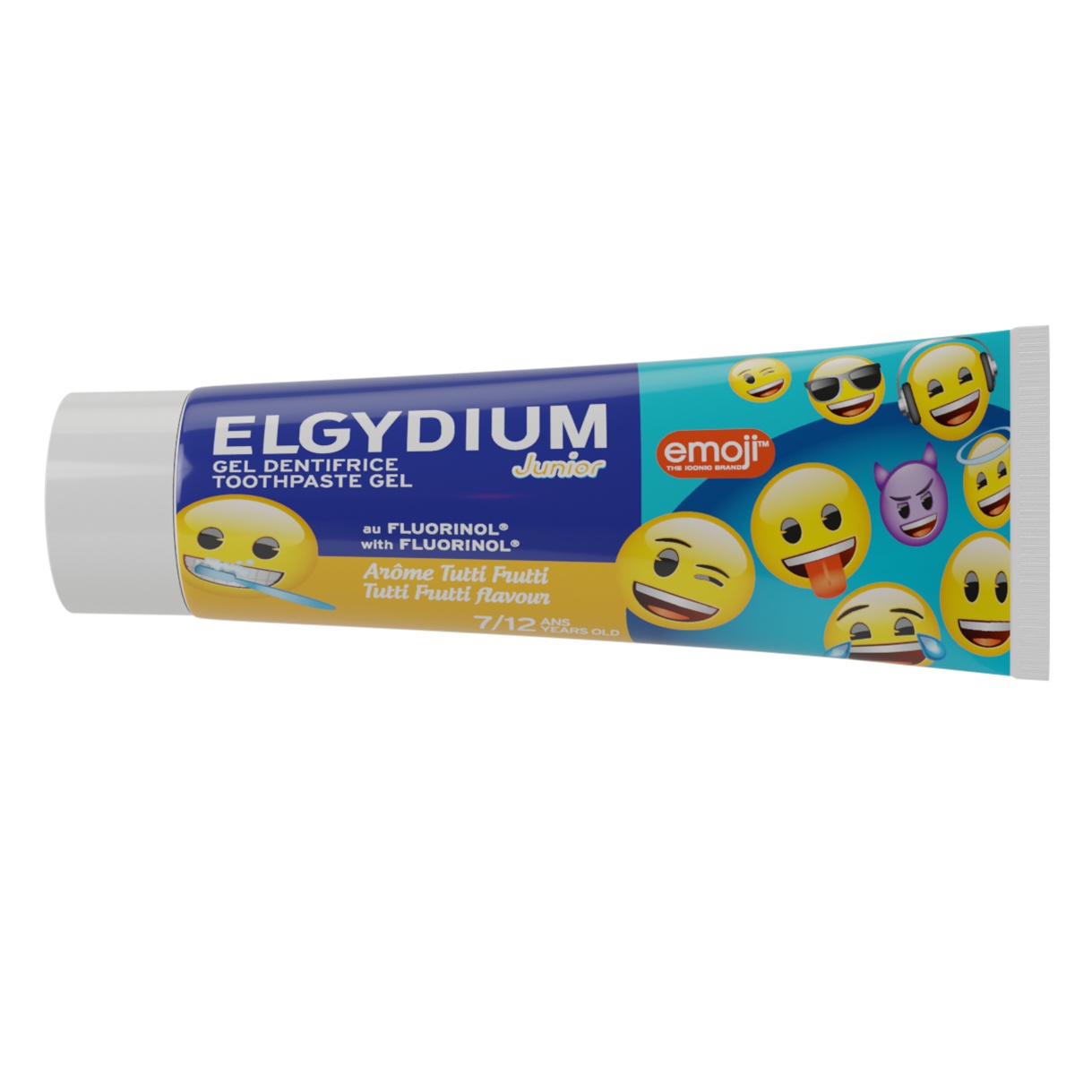 PFOC ELGYDIUM EMOJI PASTA JUNIOR TUTTI FRUTTI 7-12ANI*50ML