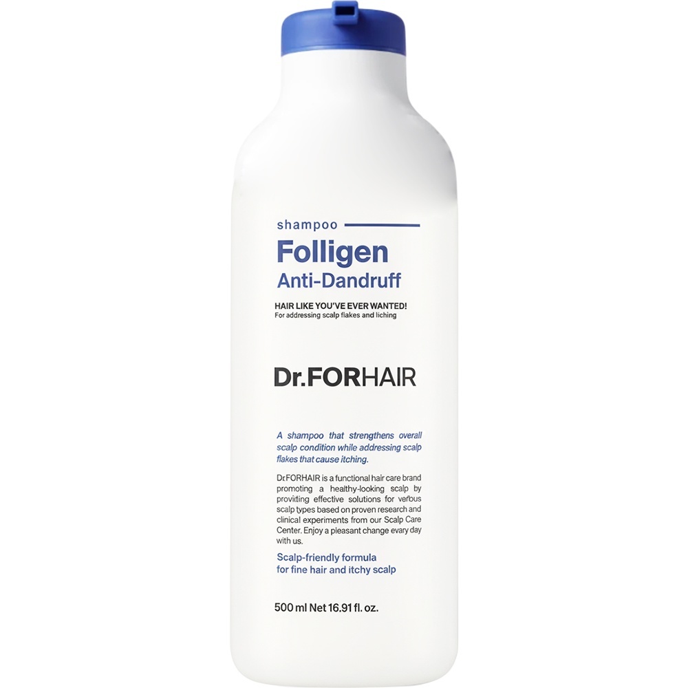 Sampon antimatreata si fortifiant Folligen Anti-Dandruff, 500 ml, Dr.FORHAIR