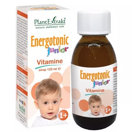 Sirop Energotonic Vitamine, 125 ml, PlantExtrakt